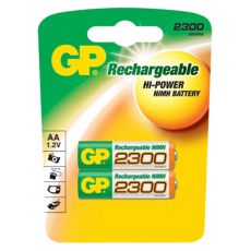 Аккумулятор (батарейный блок) для фотокамеры GP 230AAHC/R6 (2300 мАч) упак 2 /20