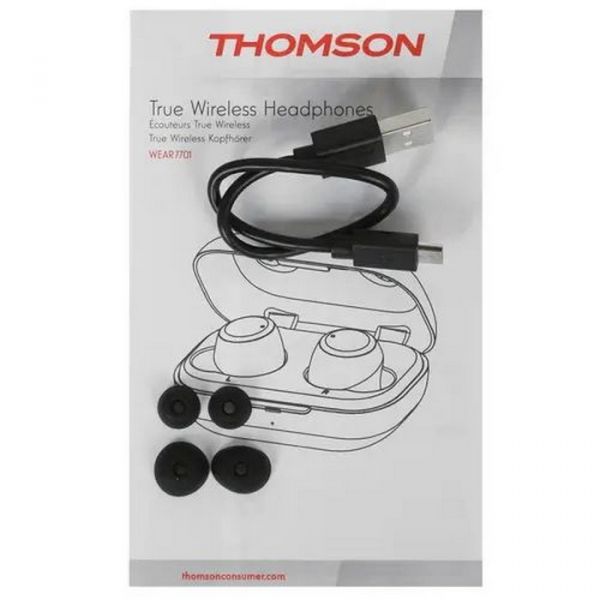 Bluetooth-гарнитура Thomson WEAR 7701 Черный