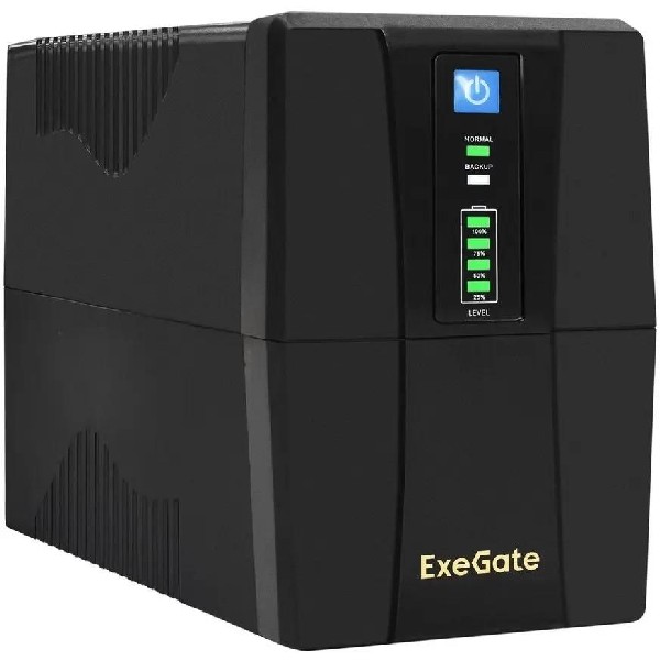Источник бесперебойного питания Exegate Power Back EX292786RUS черный, 1000BA.