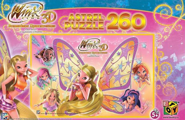 Пазл Astrel Games 11147 Пазл Винкс 3D Фея Стелла