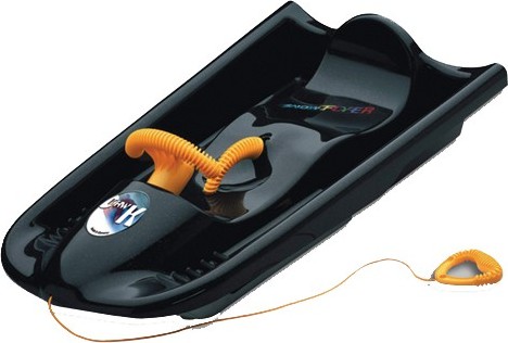 Санки/снегокат KHW Snow Fluer de luxe 21254 Black
